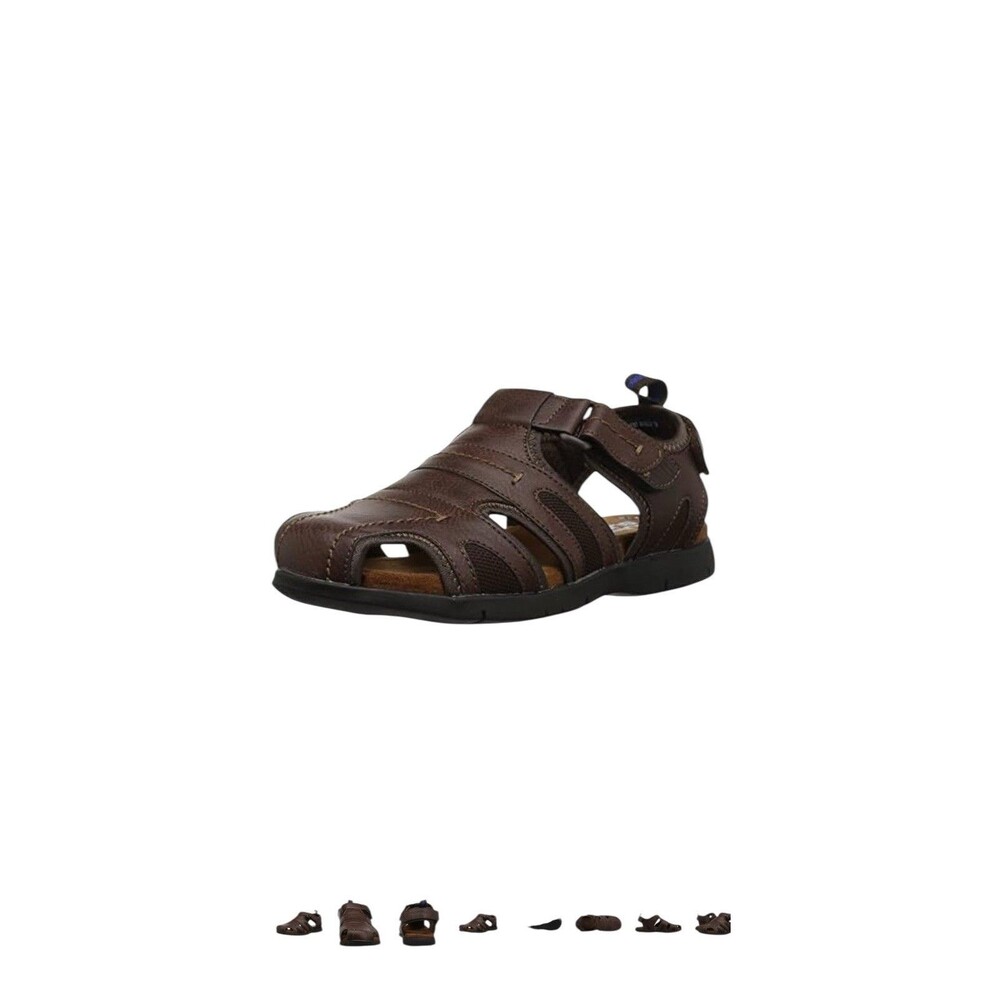 Nunn Bush Dual Comfort Men’s Fisherman Sandals Size 10 W(EEE) NWT Tan - Picture 13 of 15